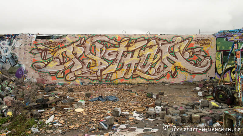 Graffiti im Viehhof