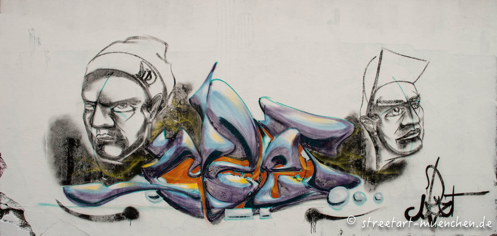 Graffiti im Viehhof