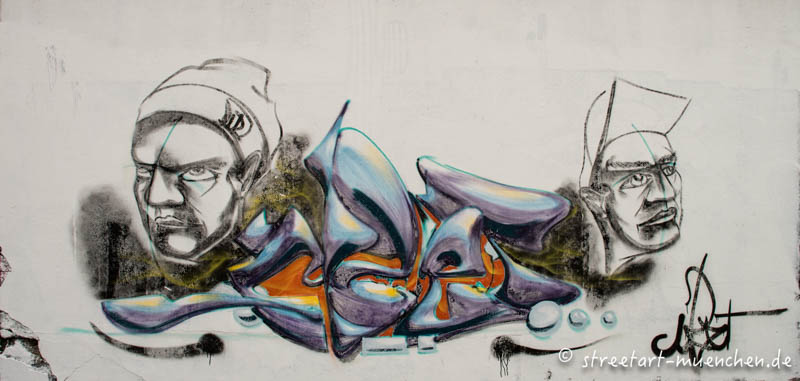 Graffiti im Viehhof