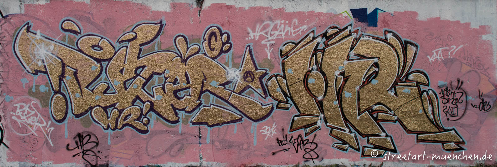 Graffiti im Viehhof