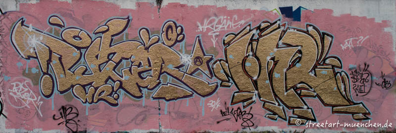 Graffiti im Viehhof