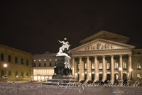 Max-Joseph-Platz im Winter – Foto aus München