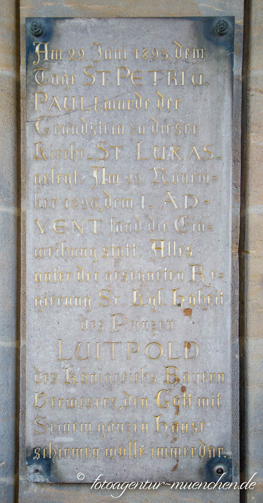 Grundsteinlegung St. Lukas