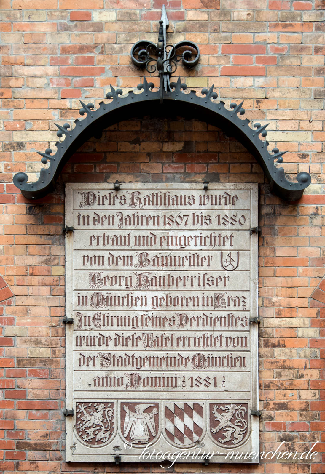 Neues Rathaus - Georg Hauberrisser