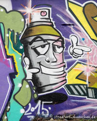 Graffiti im Viehhof