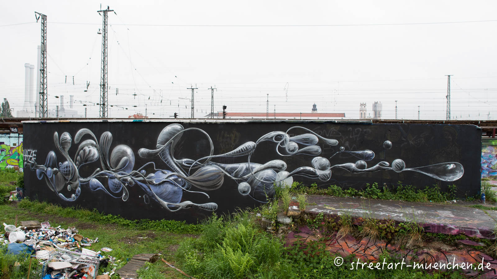Graffiti im Viehhof