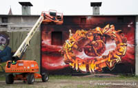 Graffiti im Viehhof