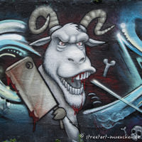 Graffiti im Viehhof