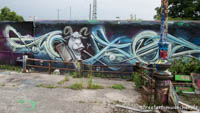 Graffiti im Viehhof