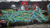 Graffiti im Viehhof