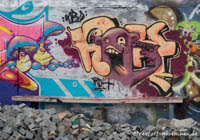 Graffiti im Viehhof