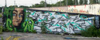 Graffiti im Viehhof
