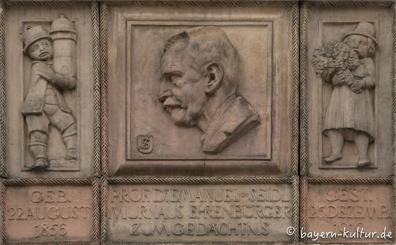 Gedenkrelief für Emanuel von Seidl