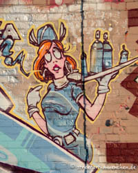 Graffiti - Viehhof München