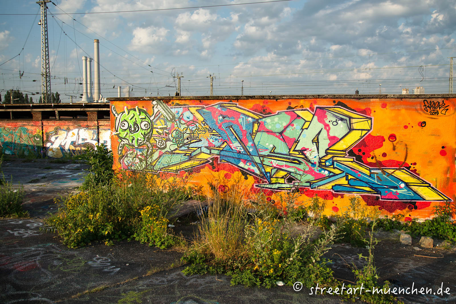 Graffiti - Viehhof München