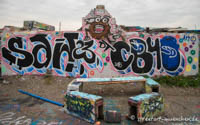 Graffiti im Viehhof