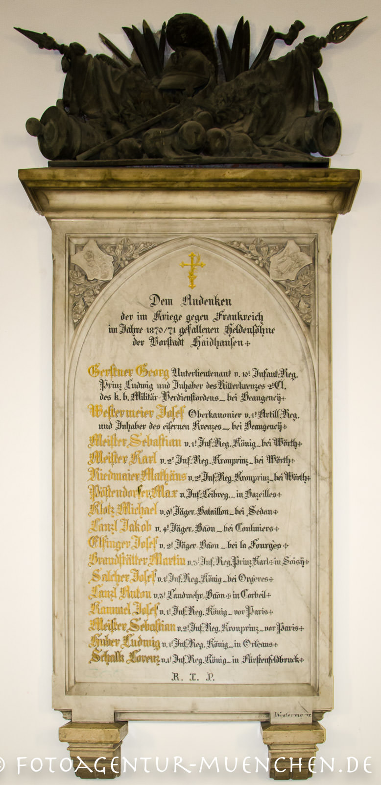 Kriegerdenkmal 1870 - Haidhausen
