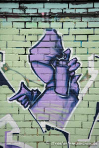 Graffiti im Viehhof