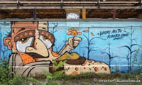 Graffiti im Viehhof
