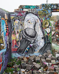 Graffiti im Viehhof
