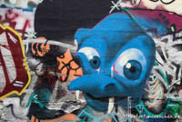 Graffiti im Viehhof