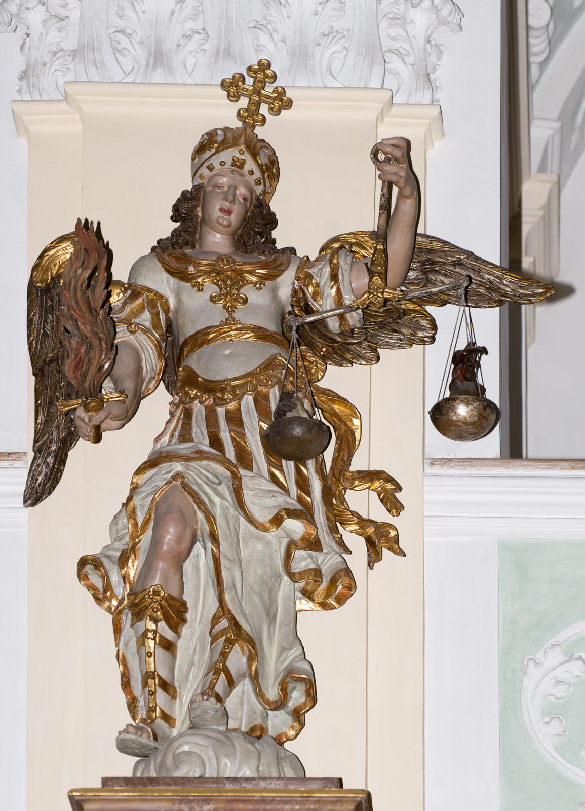 Erzengel Michael mit Seelenwaage