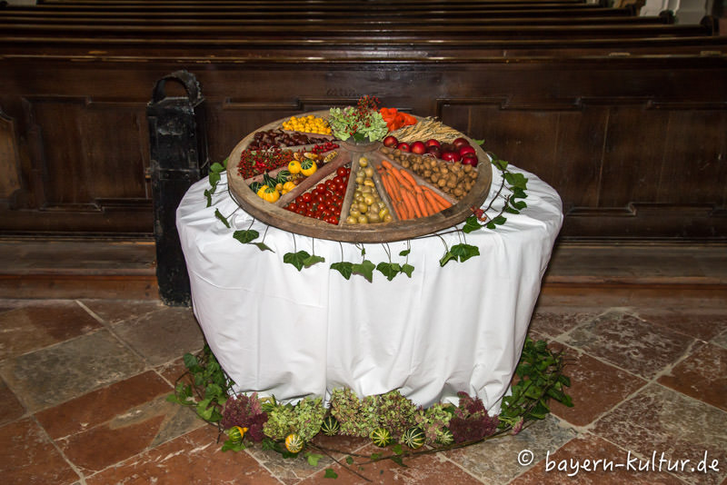 Erntedank in Kloster Attel