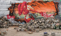 Graffiti im Viehhof