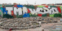 Graffiti im Viehhof