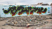 Graffiti im Viehhof