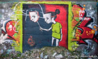Graffiti im Viehhof