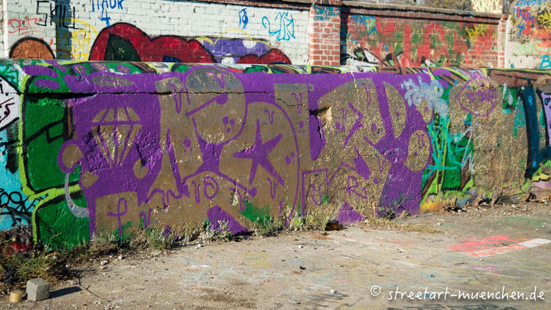 Graffiti im Viehhof