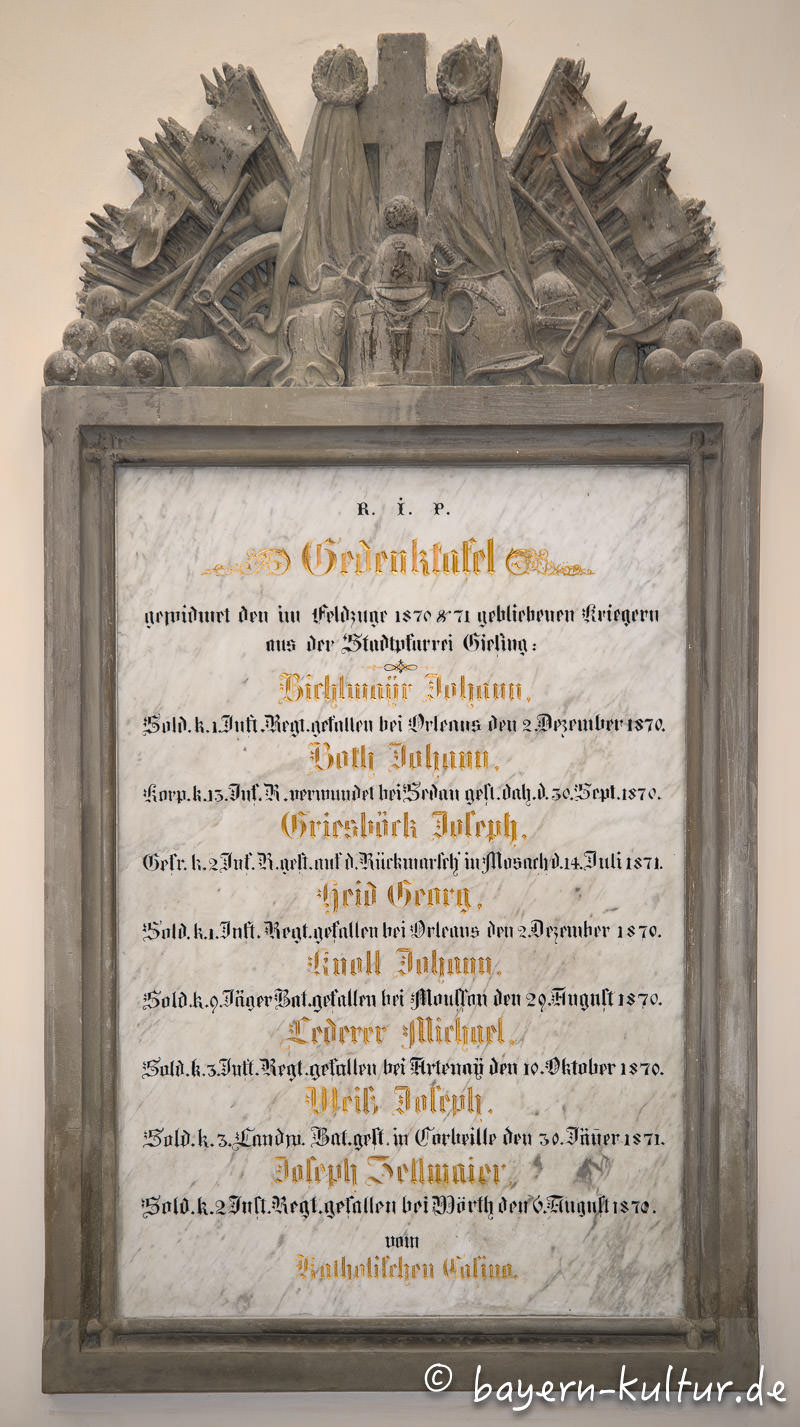 Kriegergedenktafel