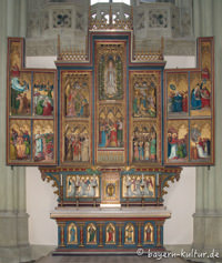 Heilig-Kreuz-Kirche - Marienaltar – Foto aus München