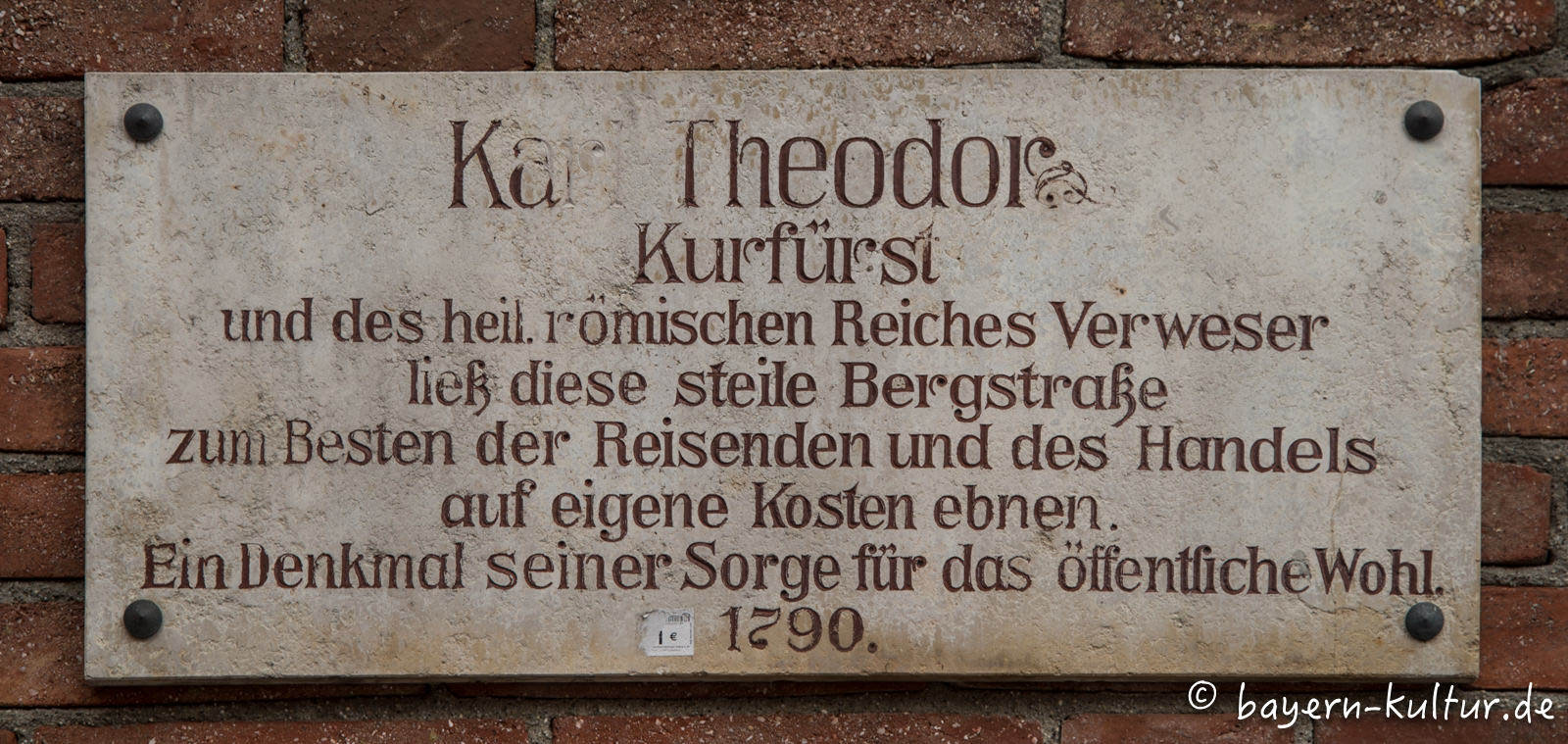 Gedenktafel