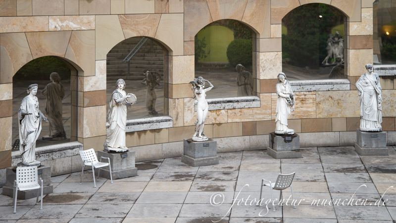 Antike Statuen in der Staatsgalerie