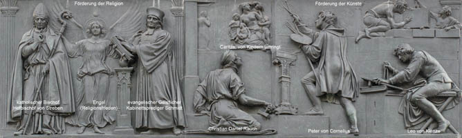 Rauch Christian Daniel - Förderung der Religion und Künste