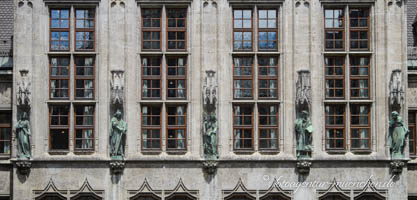 Neues Rathaus - Bibliothektstrakt – Foto aus München
