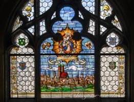 Glasfenster - Patrona Bavaria – Foto aus München