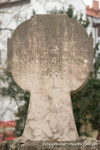 Gerhard Willhalm – Gedenkkreuz für den Alten Schwabinger Friedhof