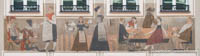 Sgraffito - Wirtshausszene – Foto aus München