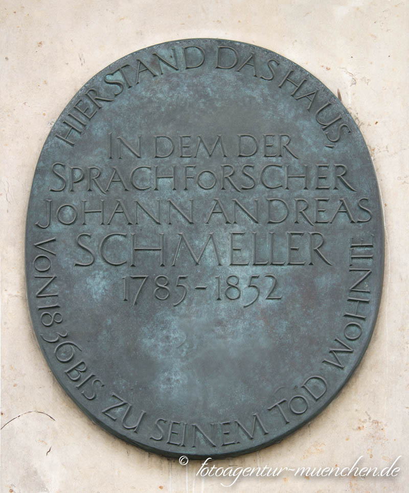Schmeller Johann Andreas – Denkmal/Kunstwerk in München