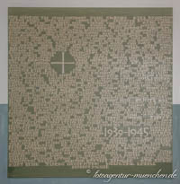 Kriegergedenktafel -Erlöserkirche – Foto aus München