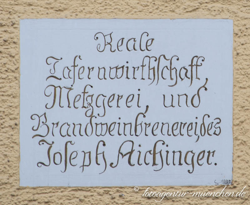 Reale Tafernwirtschaft – Denkmal/Kunstwerk in München