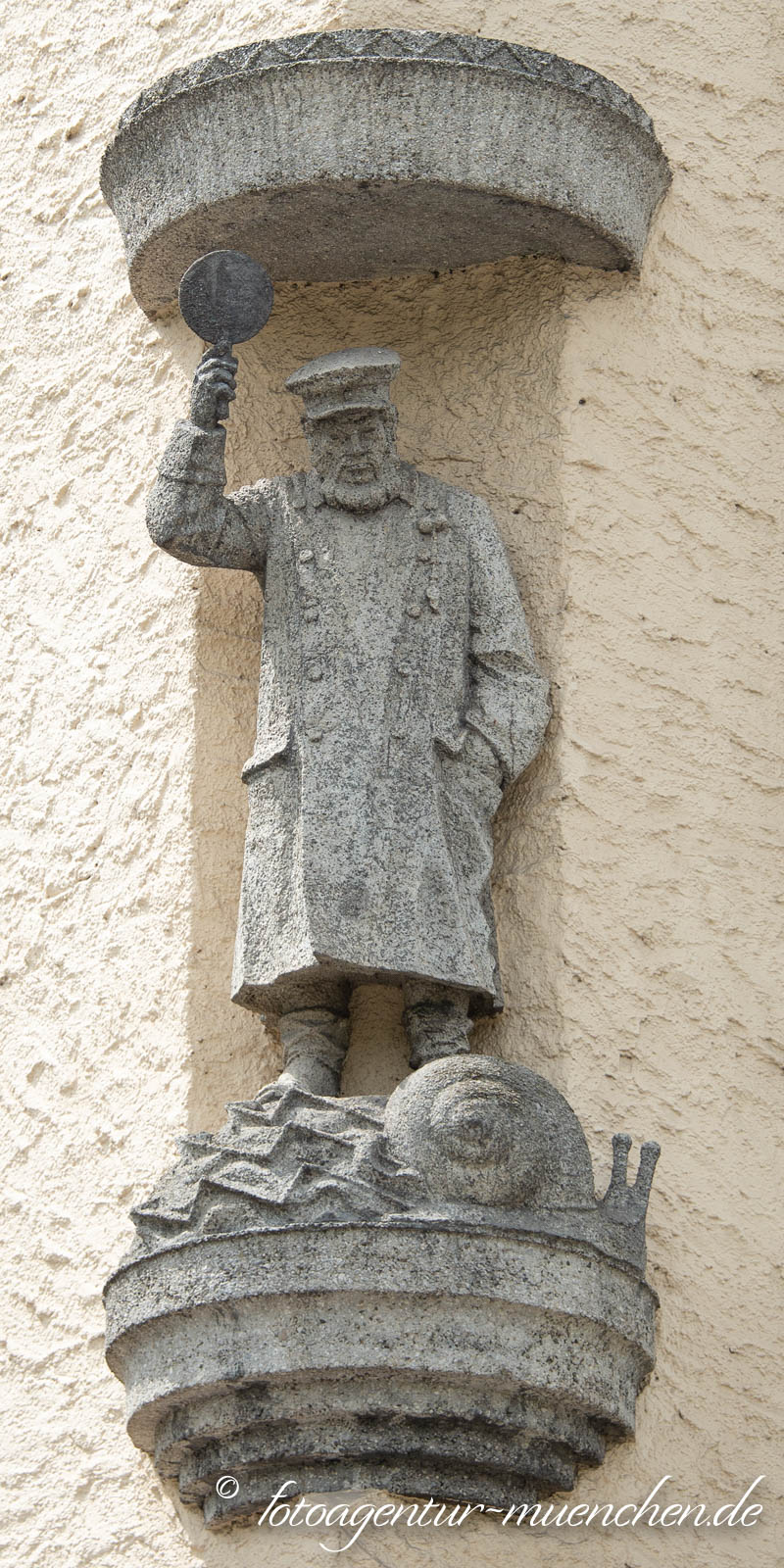 Straßenbahnschaffner – Denkmal/Kunstwerk in München