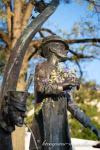 Karl-Valentin-Brunnen – Foto aus München