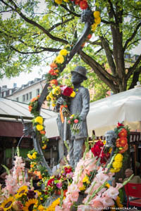 Karl-Valentin-Brunnen – Foto aus München
