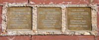 Stolpersteine der Familie Weiss – Foto aus München