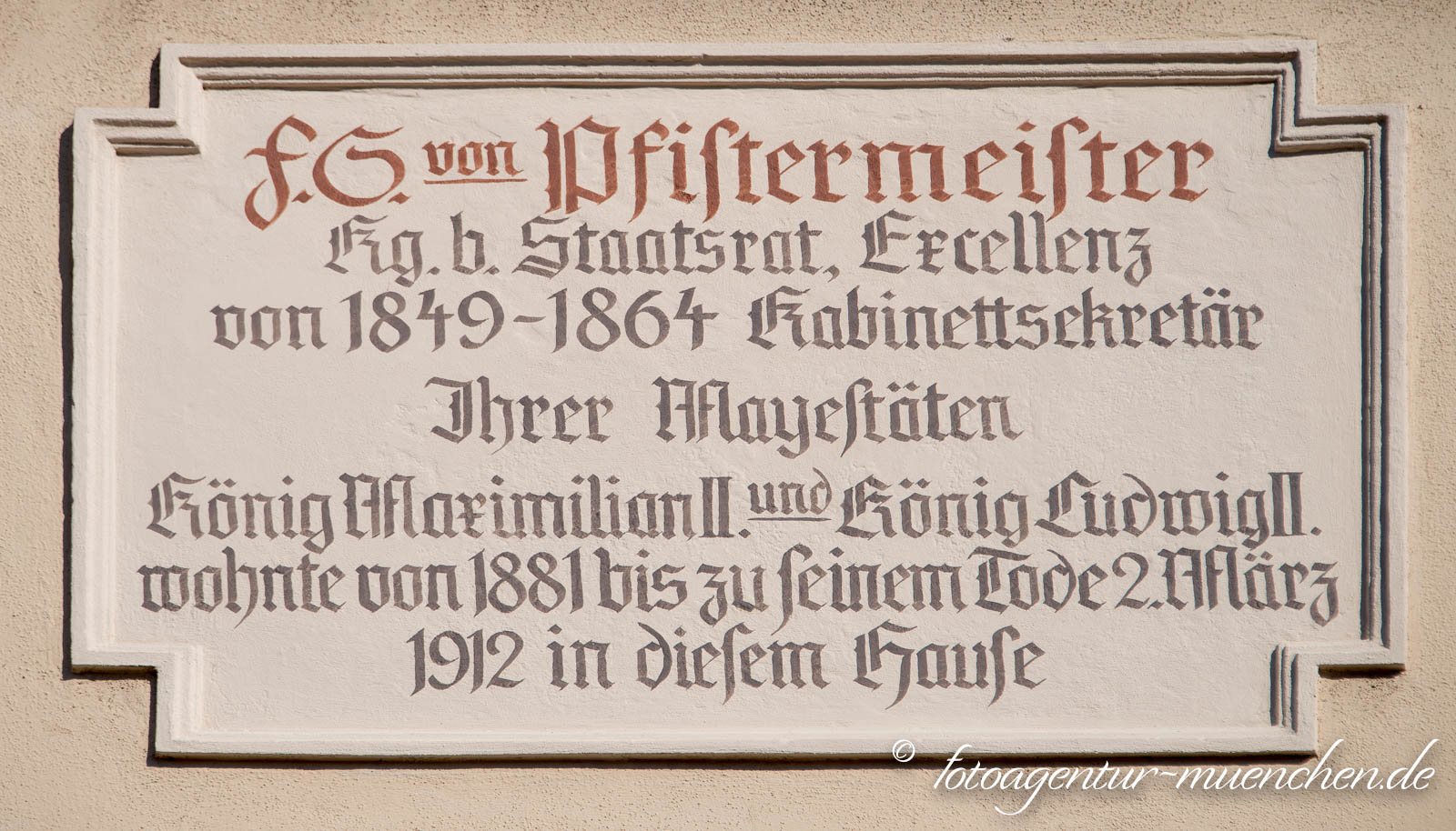 Franz Seraph von Pfistermeister