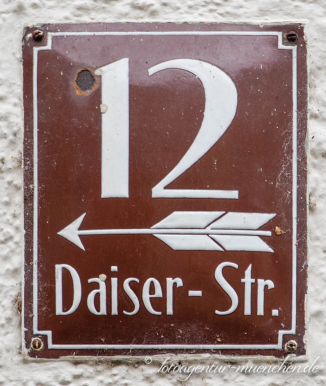 Hausnummer - Daiserstraße